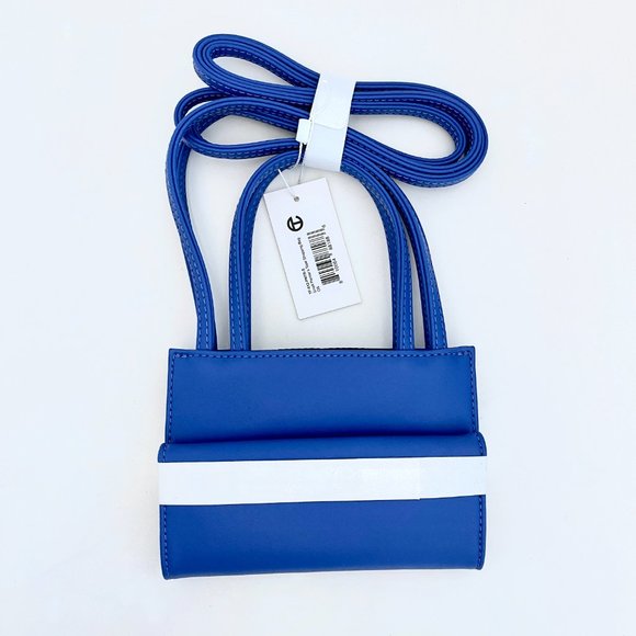Telfar Small Shopping Bag Blue Painter's Tape - Picture 3 of 6